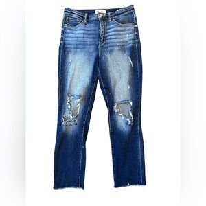 BKE Womens parker High‎ rise Ankle Jeans